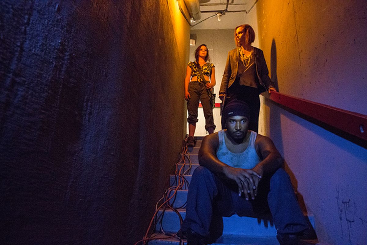 Madison Hart and Felicia Bertch, Jamall Houston at 